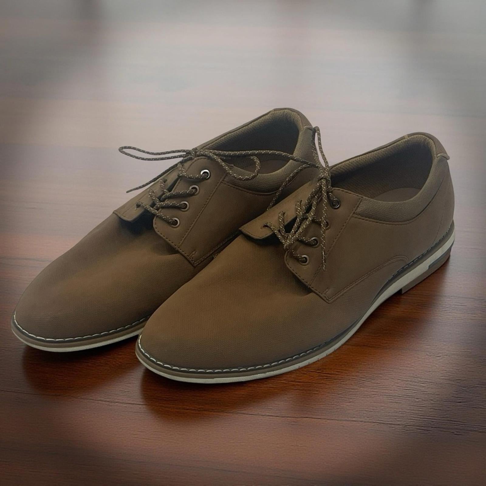 Goodfellow Men's Brown Lace-Up Shoes size 13