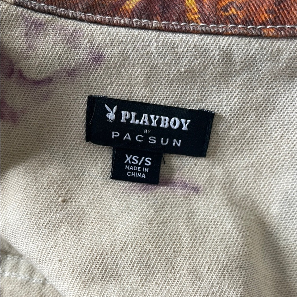 Playboy Graphic Vintage Denim Jacket