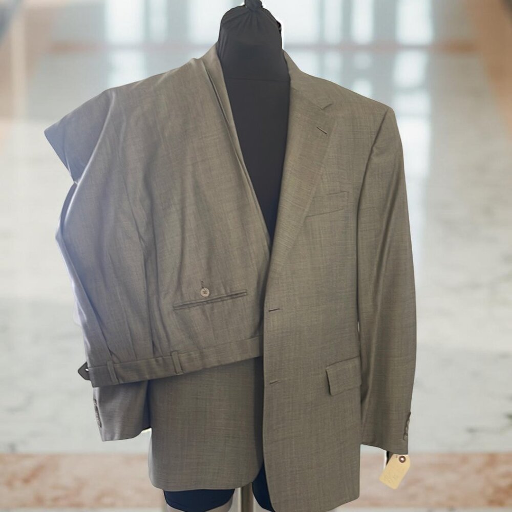 Hart Shaffner Marx Men's Light Olive Suit Blazer