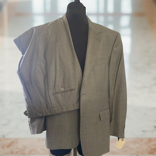 Hart Shaffner Marx Men's Light Olive Suit Blazer