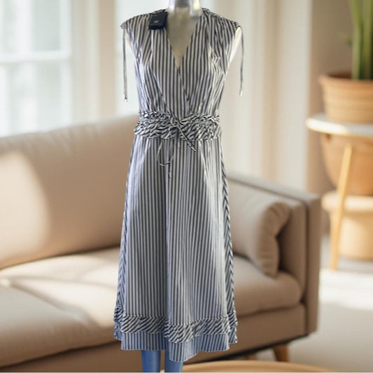 Robert Rodriguez Striped Sleeveless Sumer Dress - NWT - Size small