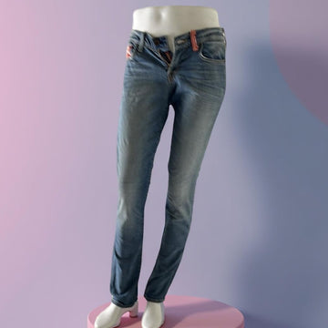 Lucky Legend Blue Denim Women's Jeans Size 00 -24 Gently Worn!