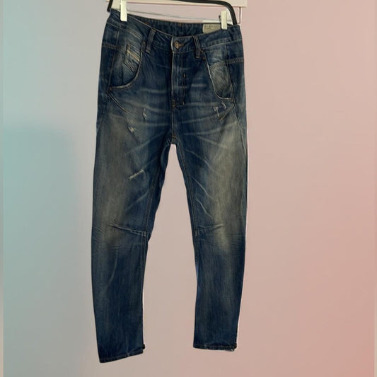 Diesel Fayza Boyfriend Blue Jeans size 26 - Gently Used