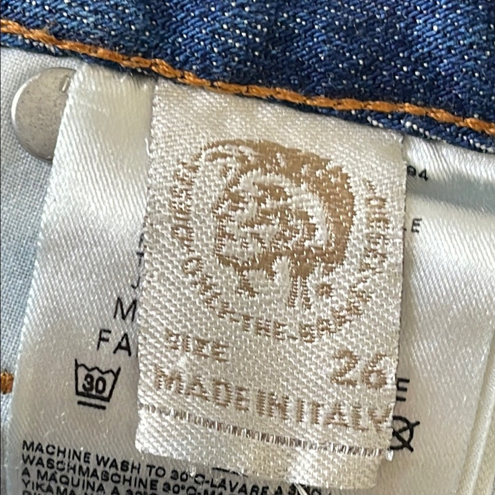 Diesel Fayza Boyfriend Blue Jeans size 26 - Gently Used