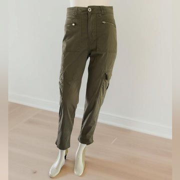 Cotton On - Olive Green Women's Cargo Pants size 2