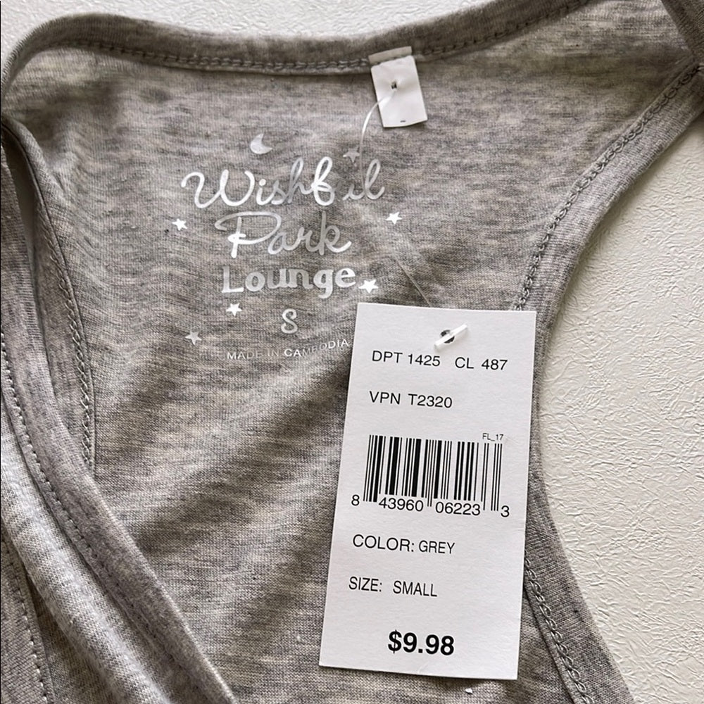 Gray Sleeveless Women's Top