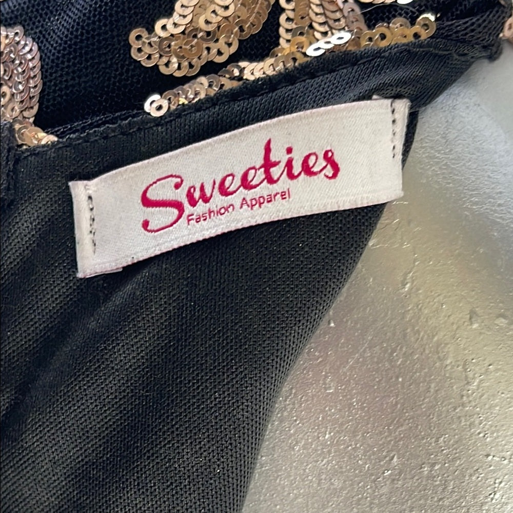 Elegant Sequin Evening Gown size 2